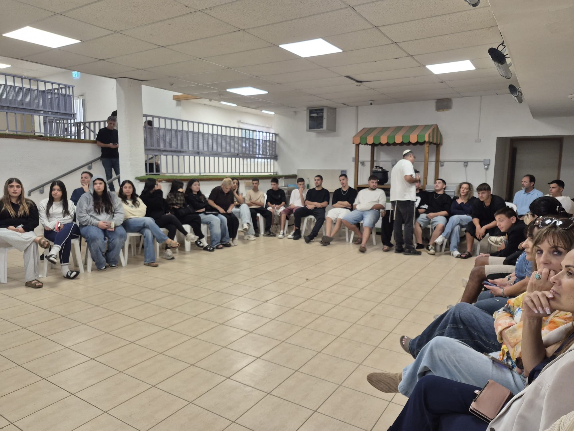 הרצאה בתיכון ברנקו וייס ׳מרום הגליל׳